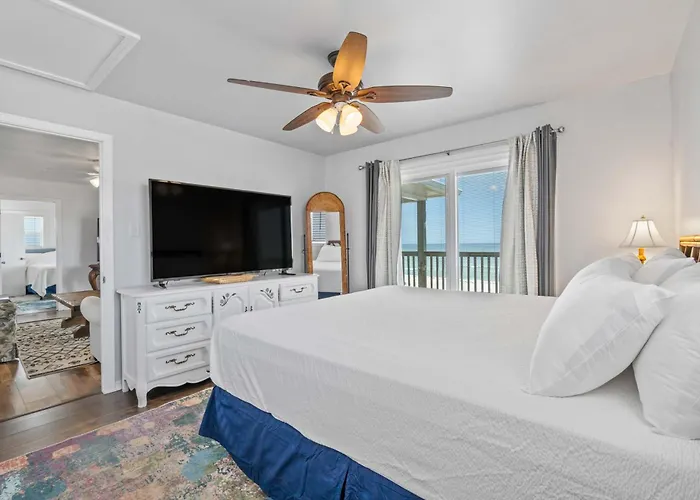 Oceanfront Oasis- Beachfront With Spacious Waterfront Deck & Ac * Gulf Shores