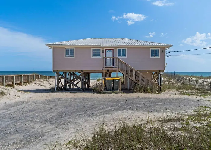 Oceanfront Oasis- Beachfront With Spacious Waterfront Deck & Ac Holiday home *